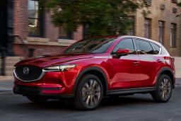 2022 Mazda CX-5 in red.